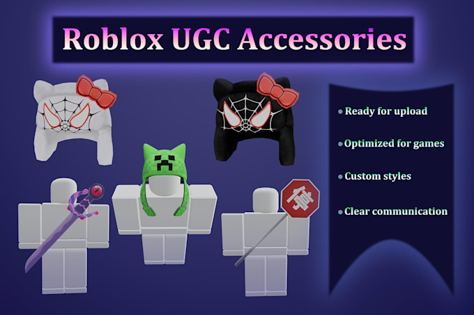 create roblox ugc accessories