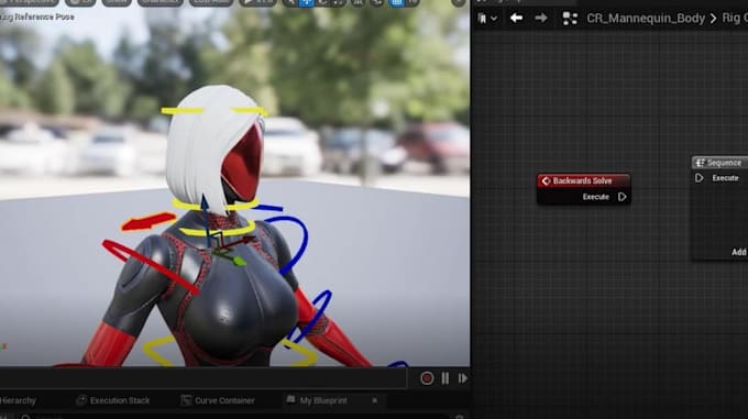 live2d,3drobot ikfk rig,weightpaint,ue5 control rig,maya biped character rigging
