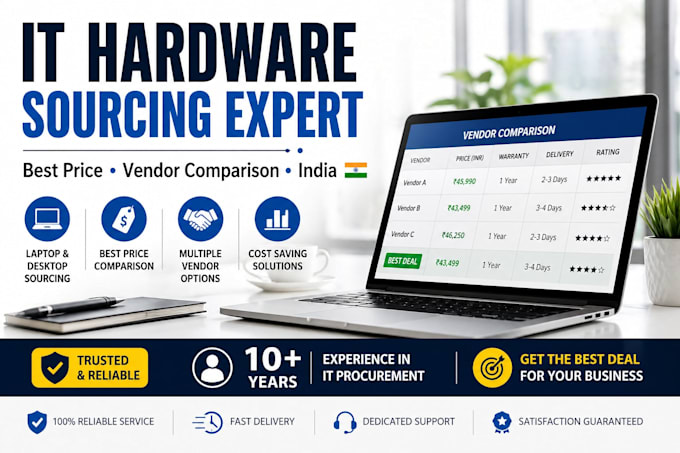 source laptops and IT hardware across india with best price comparison