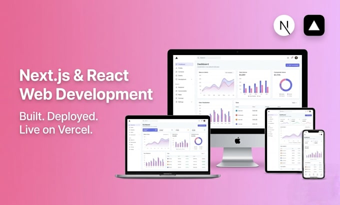 fix and deploy your nextjs, react or vercel web app on vercel