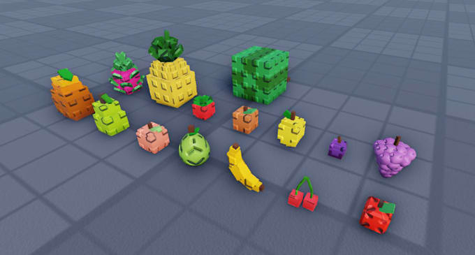make stud fruits and trees