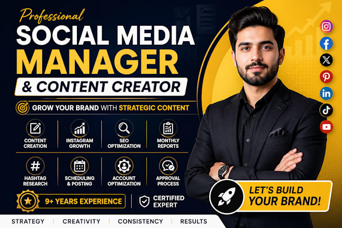 be your social media, linkedin manager and content creator
