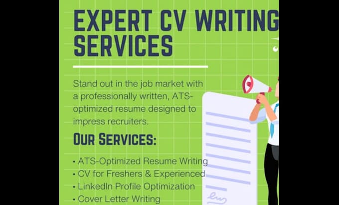 write a professional CV resume and cover letter