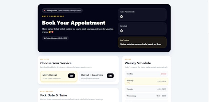 create a website for you