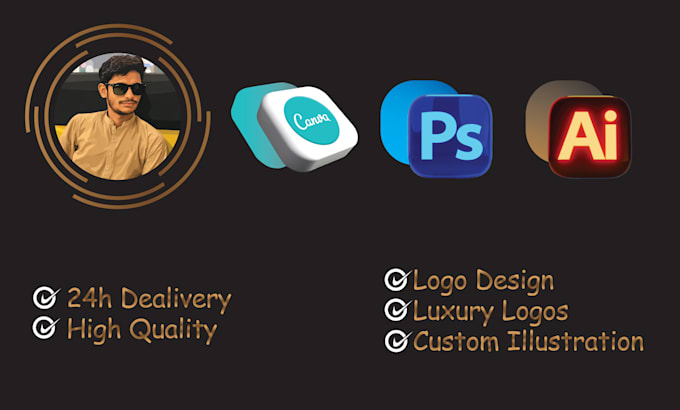 design unique modern brand logo