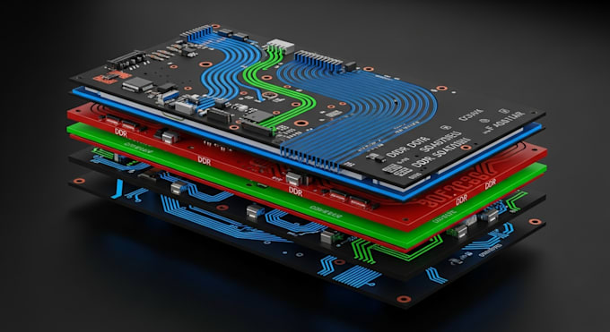 design high speed multilayer pcb layout for rf, ddr, and signal integrity