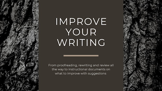 proofread review and improve your writing
