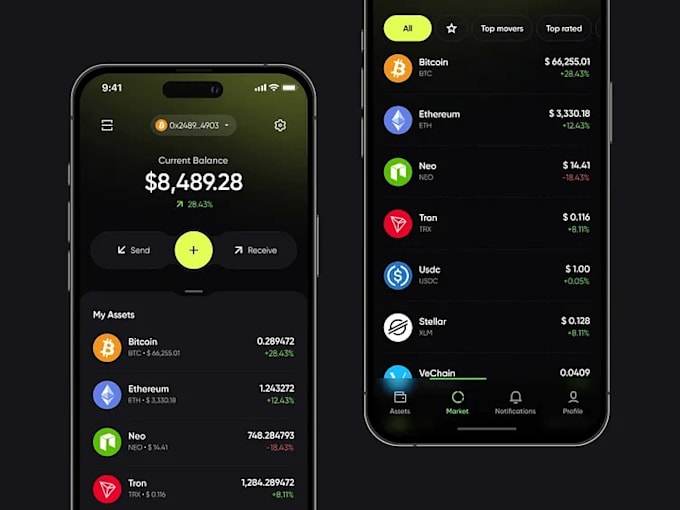 develop a crypto wallet app, wallet, exchange website, crypto app