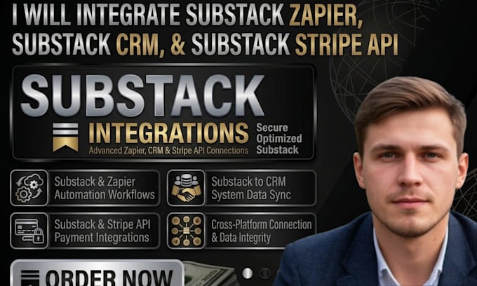 setup substack zapier integration substack crm sync substack stripe automation