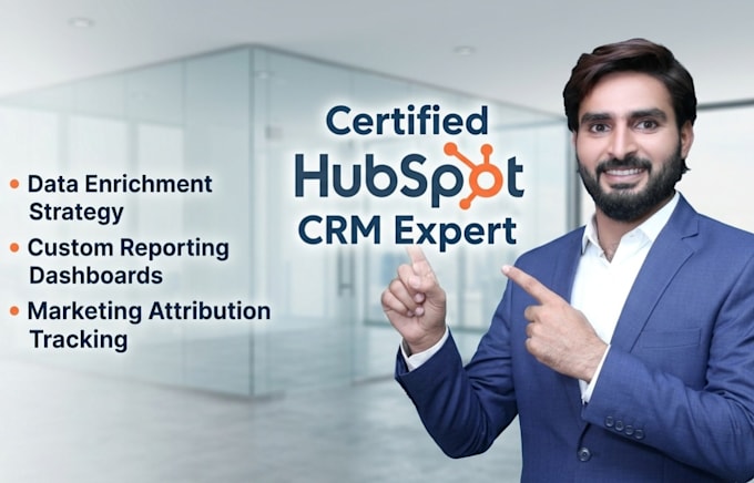 be your hubspot CRM specialist for workflows automation dashboards and reporting