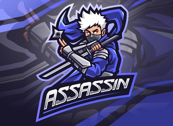 create wonderful assassin e sport mascot logo for your company