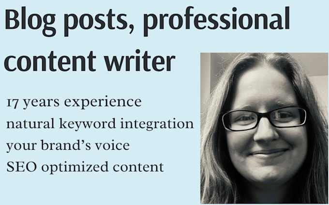 write SEO blog posts for healthcare, wellness, construction