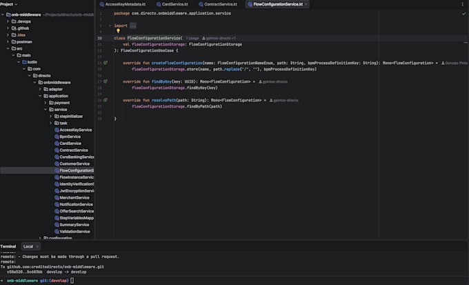 develop secure and scalable java or kotlin backend solutions