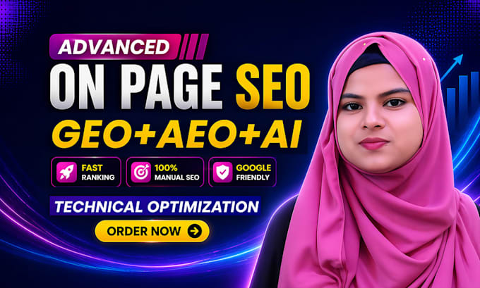 do on page technical SEO GEO aeo optimize shopify wix joomla webflow wordpress