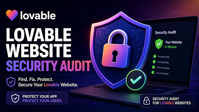 fix security issues in lovable app