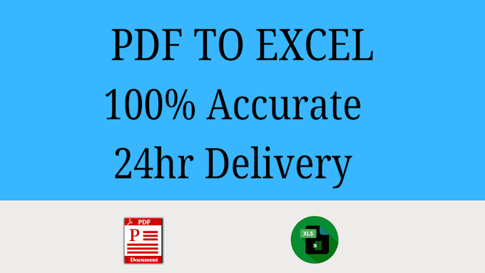 convert PDF to excel,word,or googlesheets with accuracy