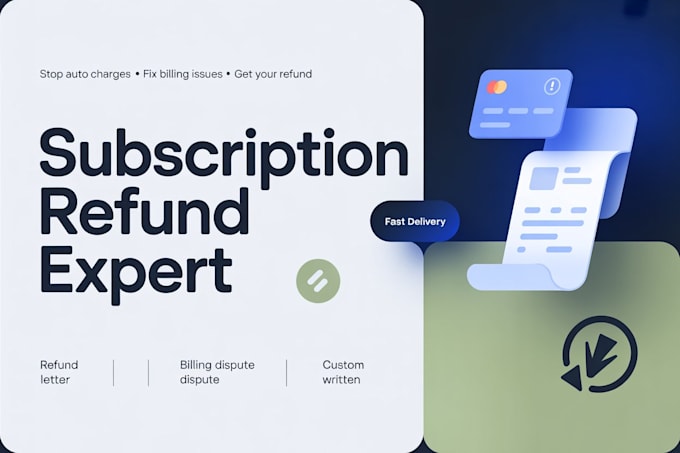 a subscription refund letter for failed billing