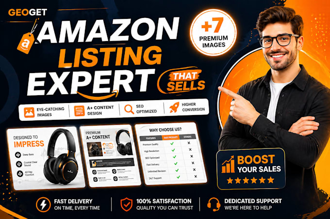 provide amazon listing optimization that will boost sales