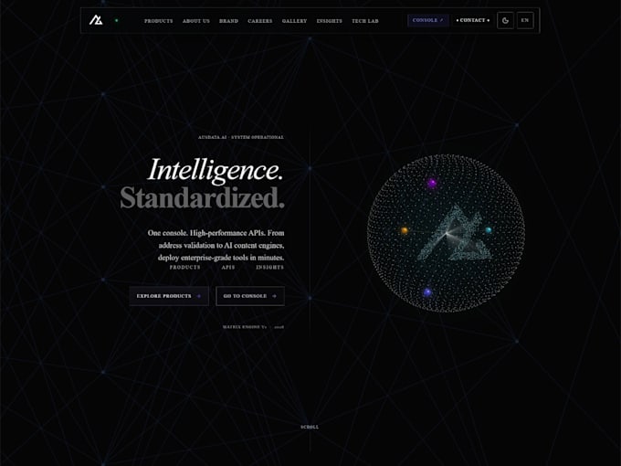 custom 3d interactive animated website threejs 3d spline animation on webflow