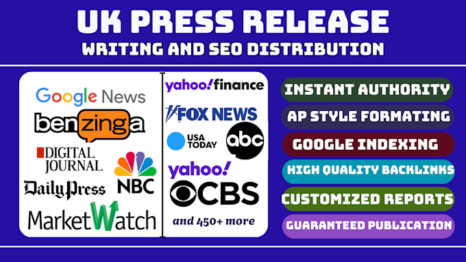 do UK press release press release distribution submit PR ai tech SEO
