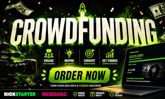 write a high converting crowdfunding video script for kickstarter and indiegogo
