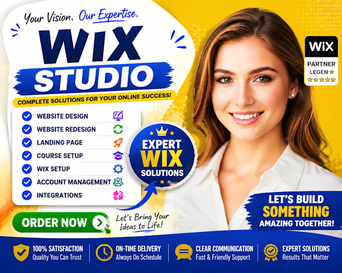 wix studio website wix website redesign wix website development wix website