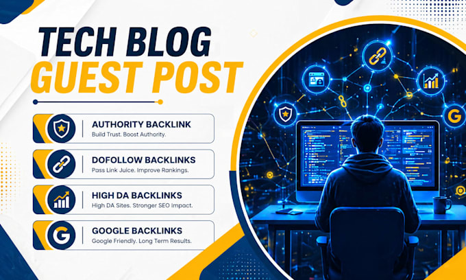 submit tech guest post on high authority tech blog with white hat SEO
