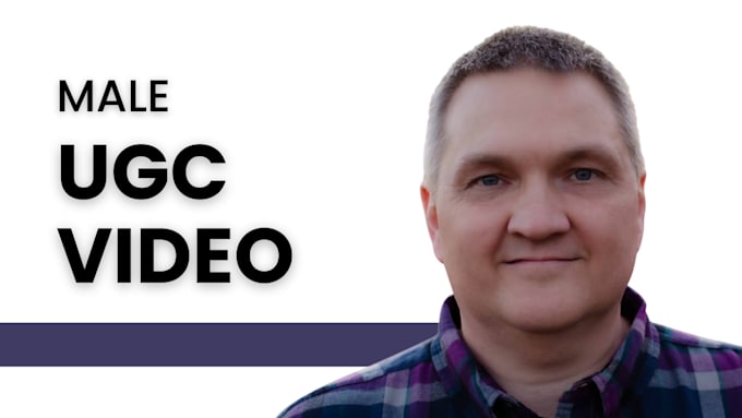 Be male ugc creator for your brand videos by Mattvopro | Fiverr