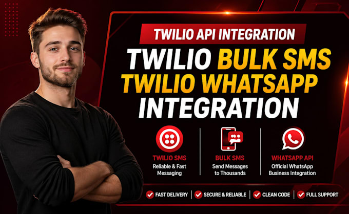 do twilio api integration twilio bulk sms twilio ivr whatsapp api integration