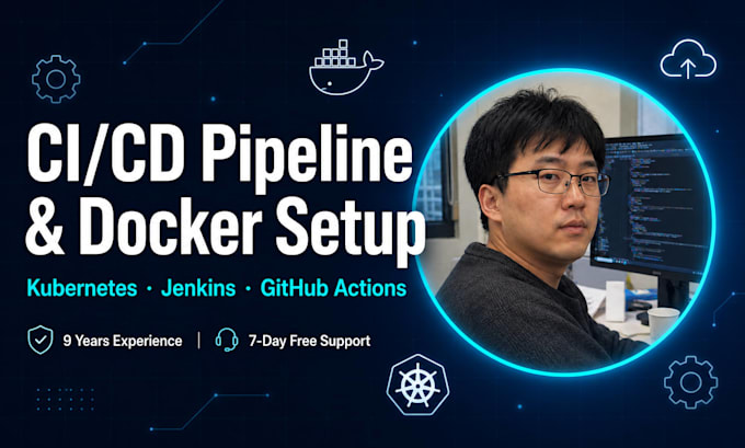 dockerize your app and set up ci cd pipeline with kubernetes