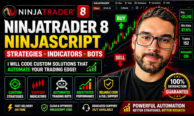 code ninjatrader 8 strategy indicators in ninjascript and automated trading bots