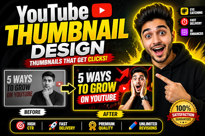 design eye catching youtube thumbnails with ai tools
