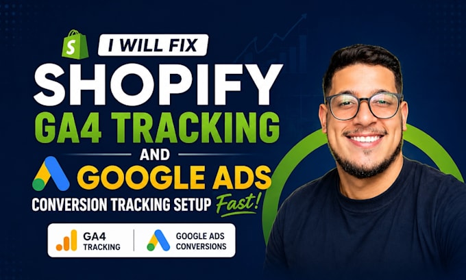 fix shopify ga4 tracking and google ads conversion tracking setup fast