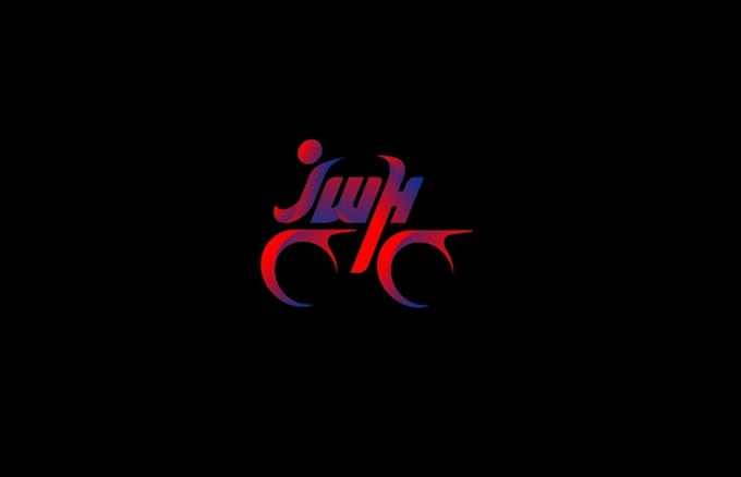 design unique jwh cycling logo