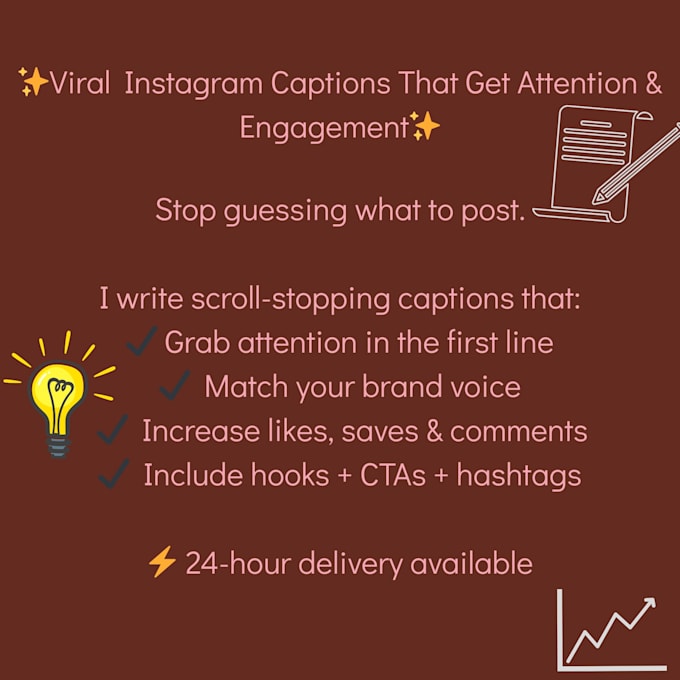 write viral instagram captions for your brand