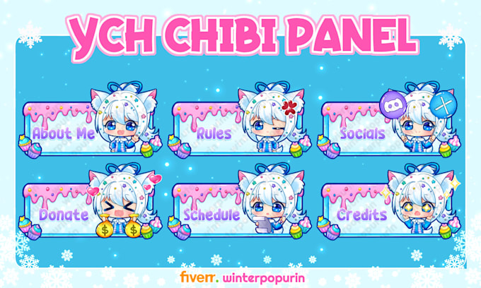 make a ych twitch panels