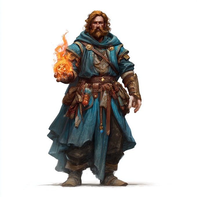 draw dnd character art for your campaign