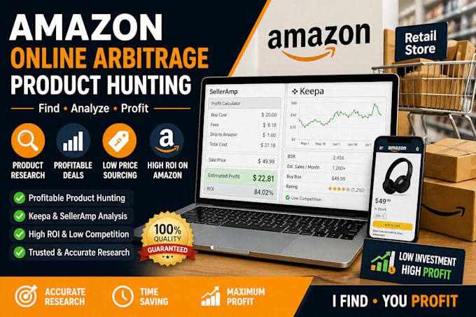 do amazon online arbitrage products hunter