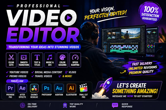 create viral video edits for instagram reels and ads