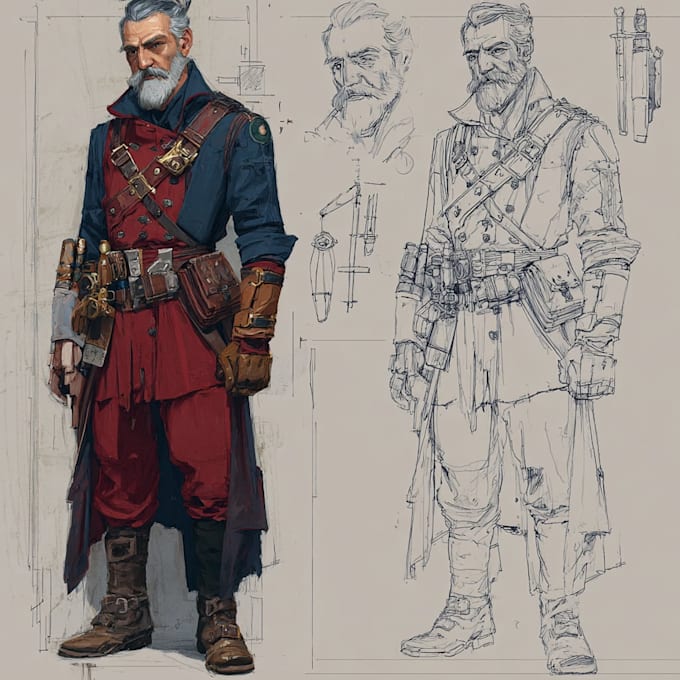 do character designs of your oc