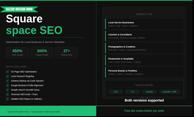 do squarespace SEO for your business