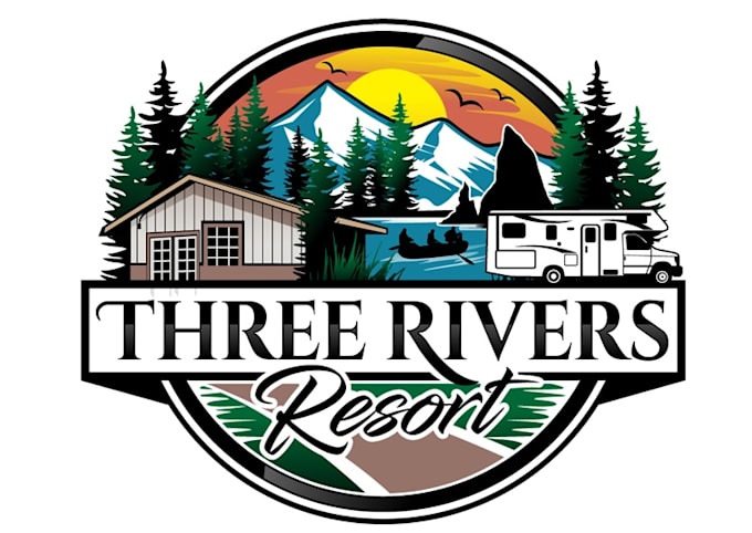 design gorgeous resort logo
