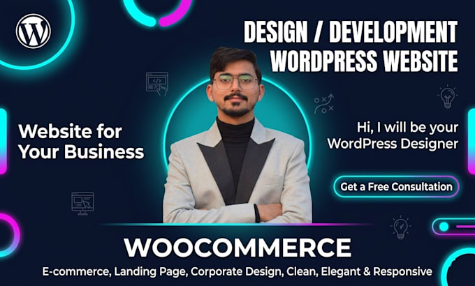 build a professional wordpress website using elementor
