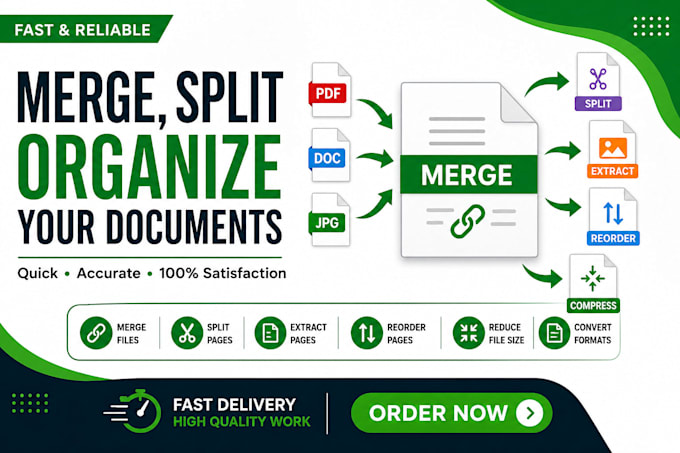 do merge and  split pdf