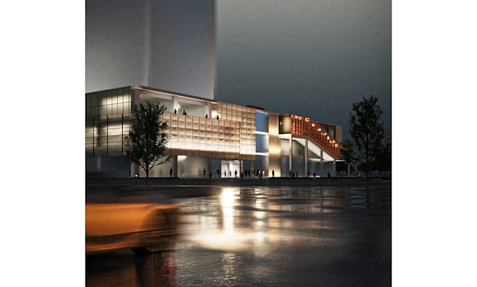 Create atmospheric architectural renders with mood and light by Cao ...