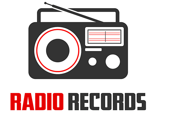 design a modern radio logo for your station