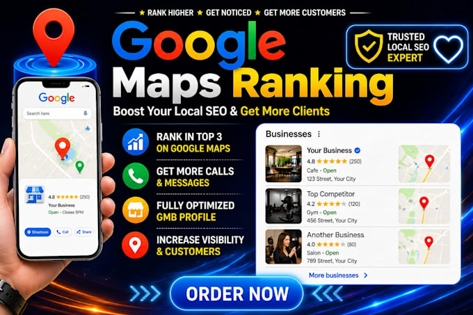 set up google maps business listing