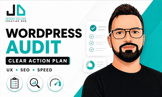 audit your wordpress website and provide a clear action plan