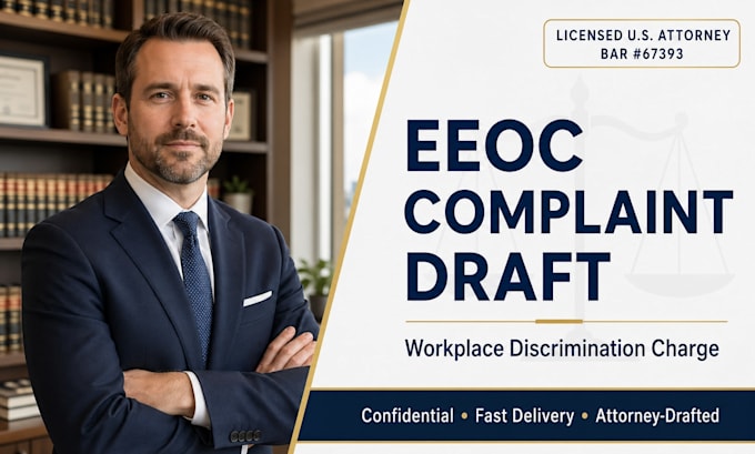 draft your professional eeoc complaint for workplace discrimination