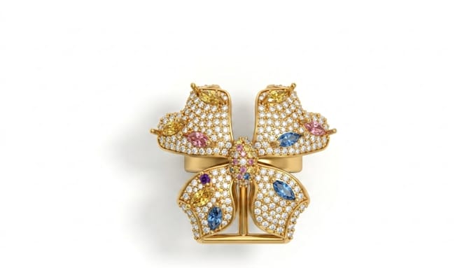 do create luxury 3d ring cad designs with highly realistic renders